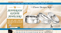 Desktop Screenshot of jeffersonestatejewelers.com